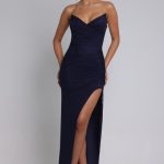 Giovanna Maxi Dress - Navy - Image 6