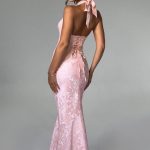 Josephine Maxi Dress - Blush - Image 4
