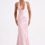 Josephine Maxi Dress - Blush - Image 10