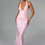 Josephine Maxi Dress - Blush - Image 11