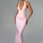 Josephine Maxi Dress - Blush - Image 13