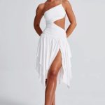 Emeline Midi Dress - White - Image 7