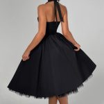 Cressida Midi Dress - Black - Image 2
