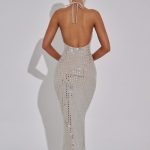 Odessa Maxi Dress - Nude - Image 8