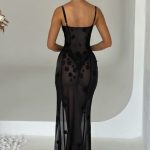 Dalary Maxi Dress - Black - Image 2