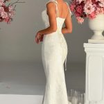 Whitney Maxi Dress - Ivory - Image 2