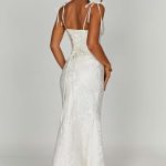 Whitney Maxi Dress - Ivory - Image 6