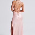 Isobel Maxi Dress - Blush - Image 8