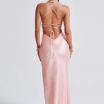 Isobel Maxi Dress - Blush - Image 10