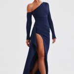 Abrielle Maxi Dress - Navy - Image 4