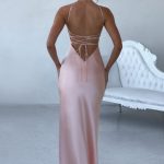 Sinead Maxi Dress - Peach - Image 2
