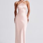 Sinead Maxi Dress - Peach - Image 5