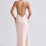 Sinead Maxi Dress - Peach - Image 6
