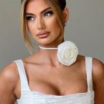 Elizabeth Floral Choker - Ivory - Image 2