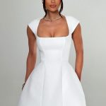 Lena Mini Dress - Ivory