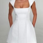 Lena Mini Dress - Ivory - Image 4