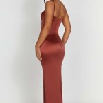 Onika Maxi Dress - Rust - Image 3