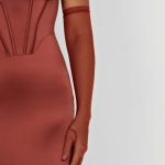 Onika Maxi Dress - Rust - Image 13