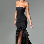 Angelina Maxi Dress - Black - Image 2