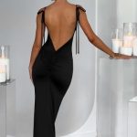 Sanya Maxi Dress - Black - Image 3