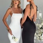 Sanya Maxi Dress - Black - Image 5