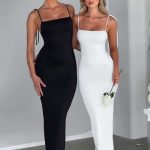 Sanya Maxi Dress - Black - Image 7