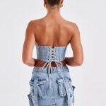 Yasie Corset - Blue - Image 9