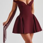 Ayla Scarf - Cherry Lacquer