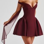 Ayla Scarf - Cherry Lacquer - Image 2