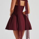 Ayla Scarf - Cherry Lacquer - Image 4