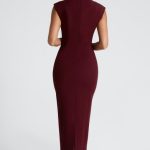 Nellie Midi Dress - Cherry Lacquer - Image 2