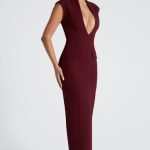 Nellie Midi Dress - Cherry Lacquer - Image 3