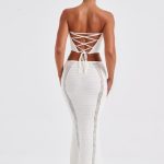 Chayenne Maxi Skirt - White - Image 2