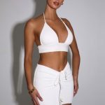 Irene Mini Skirt - White - Image 4