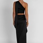 Halsey Maxi Skirt - Black - Image 9