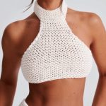 Margot Halter Top - Ivory - Image 6