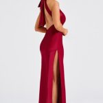 Etta Maxi Dress - Wine - Image 8