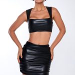 Gwen Mini Skirt - Black - Image 4