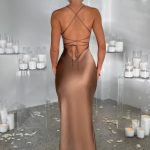 Fenty Maxi Dress - Chocolate - Image 2