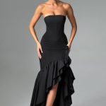 Angelina Maxi Dress - Black