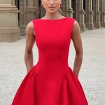 Yalina Mini Dress - Red - Image 4