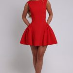 Yalina Mini Dress - Red - Image 5