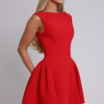 Yalina Mini Dress - Red - Image 7