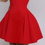 Yalina Mini Dress - Red - Image 11