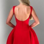 Yalina Mini Dress - Red - Image 12