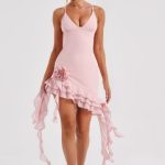 Lilabelle Mini Dress - Blush - Image 8