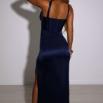 Cordelia Maxi Dress - Navy - Image 3