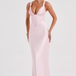 Shae Maxi Dress - Blush - Image 4