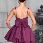 Josie Mini Dress - Cherry Lacquer - Image 2