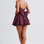 Josie Mini Dress - Cherry Lacquer - Image 10